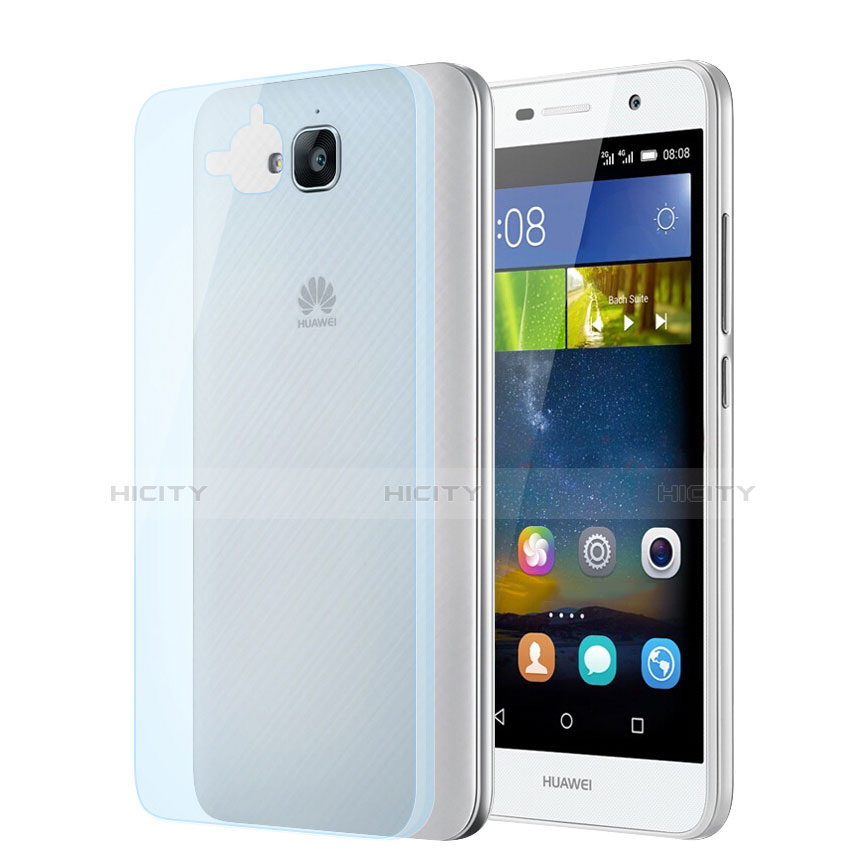 Funda Dura Ultrafina Transparente Mate para Huawei Enjoy 5 Azul