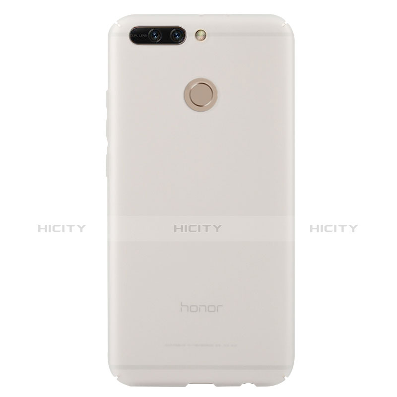 Funda Dura Ultrafina Transparente Mate para Huawei Honor 8 Pro Blanco