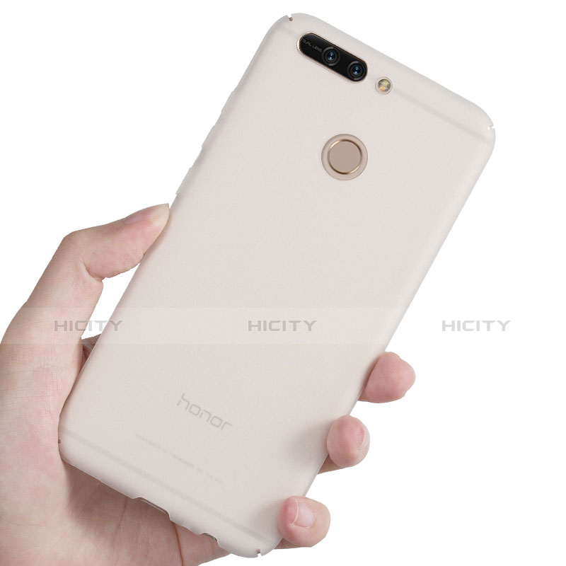 Funda Dura Ultrafina Transparente Mate para Huawei Honor V9 Blanco