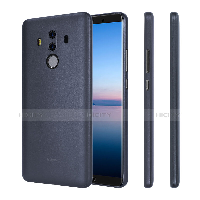 Funda Dura Ultrafina Transparente Mate para Huawei Mate 10 Pro Azul