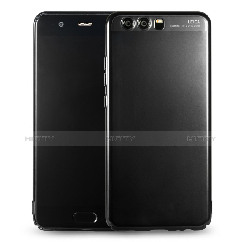 Funda Dura Ultrafina Transparente Mate para Huawei P10 Negro