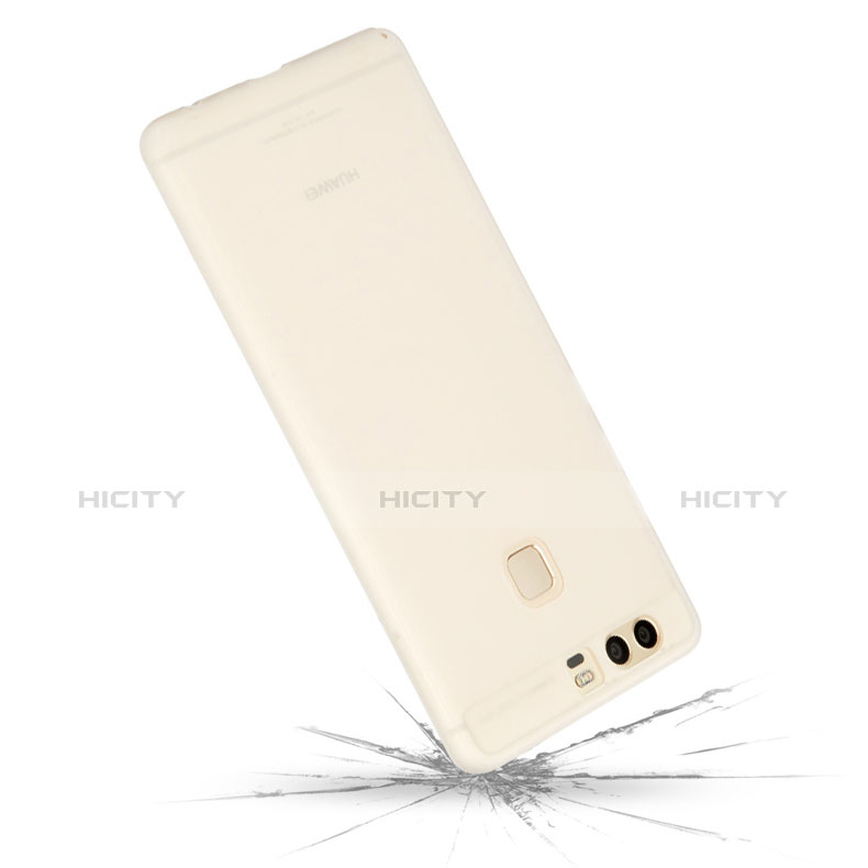 Funda Dura Ultrafina Transparente Mate para Huawei P9 Blanco