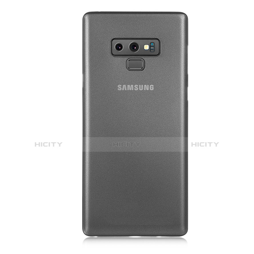 Funda Dura Ultrafina Transparente Mate T01 para Samsung Galaxy Note 9 Gris