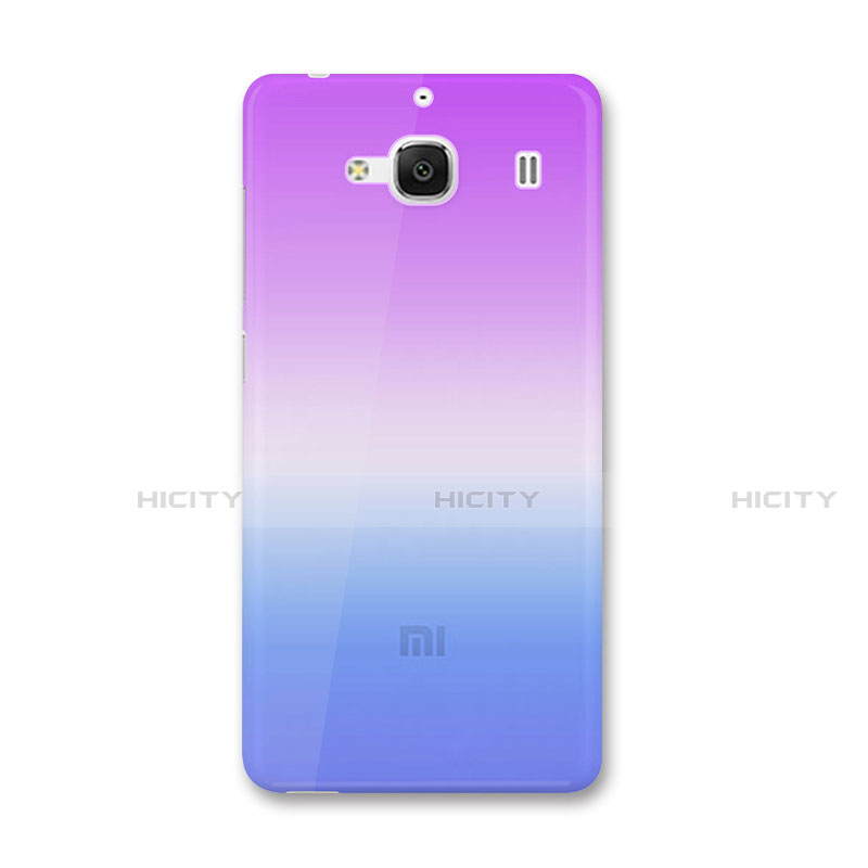 Funda Gel Ultrafina Transparente Gradiente para Xiaomi Redmi 2A Azul