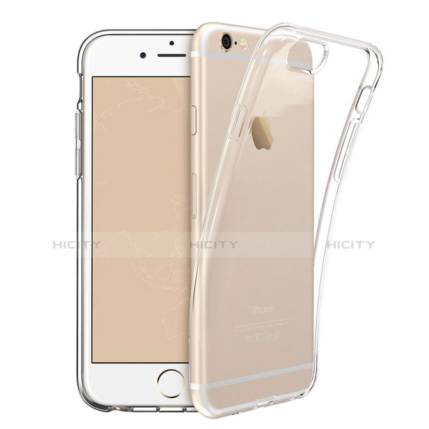 Funda Gel Ultrafina Transparente para Apple iPhone 6 Claro