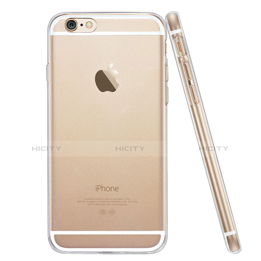 Funda Gel Ultrafina Transparente para Apple iPhone 6 Claro