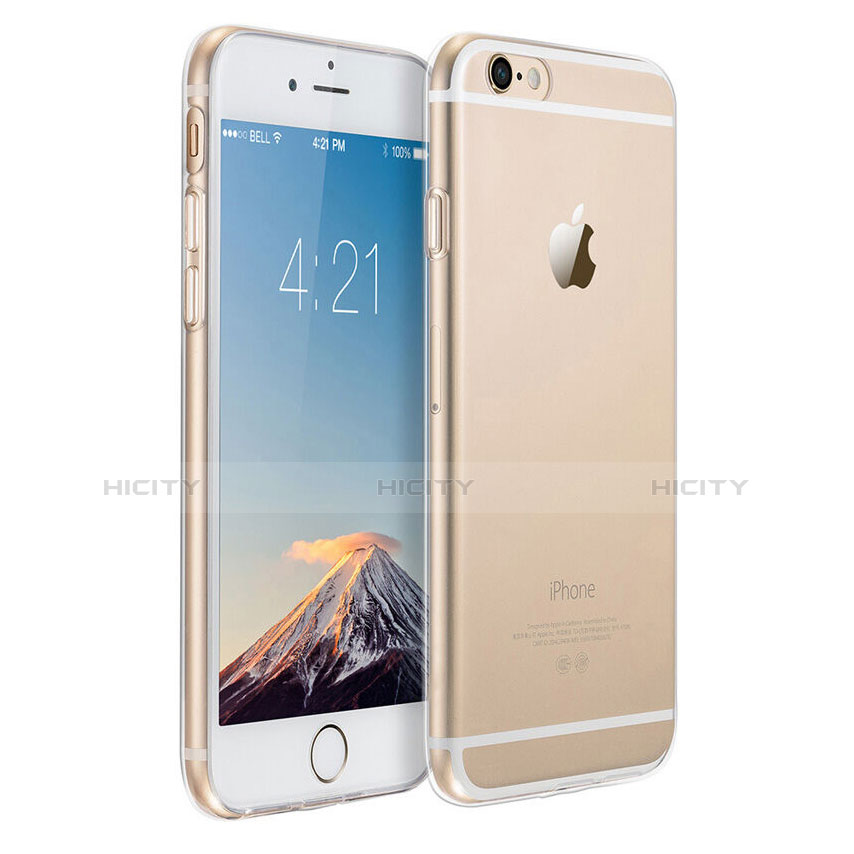 Funda Gel Ultrafina Transparente para Apple iPhone 6 Claro