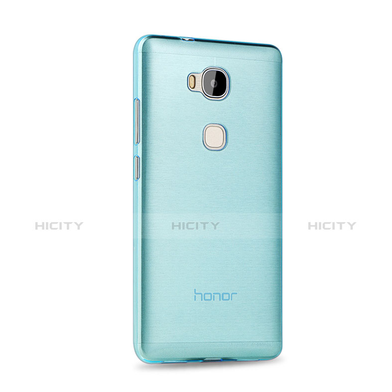 Funda Gel Ultrafina Transparente para Huawei GR5 Azul