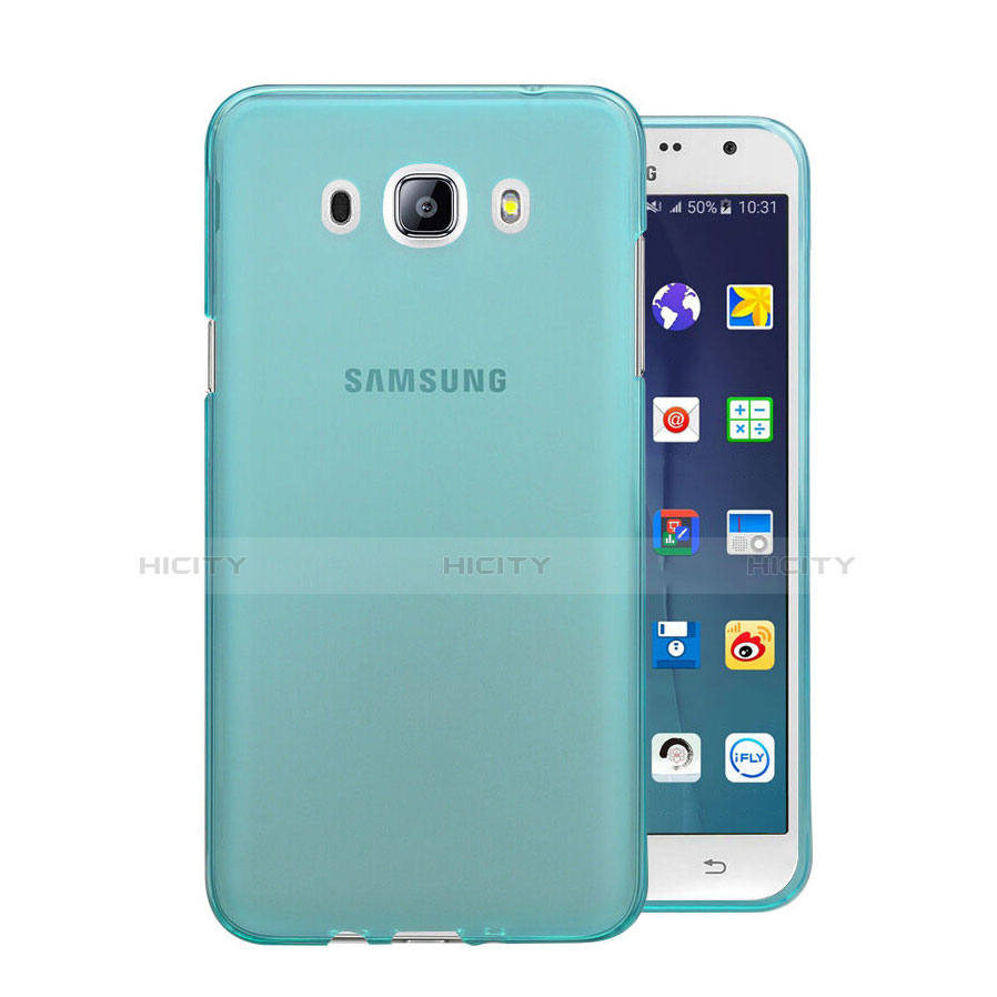 Funda Gel Ultrafina Transparente para Samsung Galaxy J5 (2016) J510FN J5108 Azul