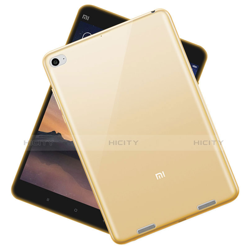 Funda Gel Ultrafina Transparente para Xiaomi Mi Pad 2 Oro