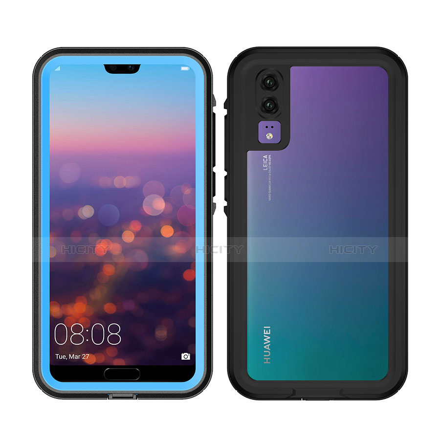 Funda Impermeable Bumper Silicona y Plastico Waterproof Carcasa 360 Grados para Huawei P20