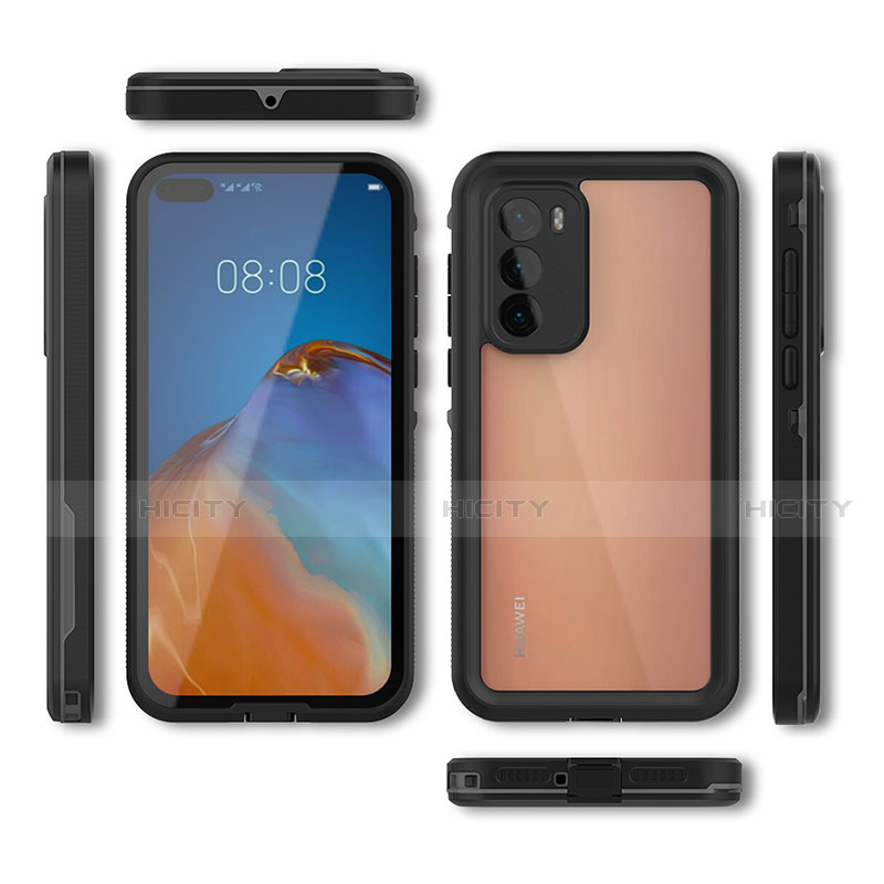 Funda Impermeable Bumper Silicona y Plastico Waterproof Carcasa 360 Grados para Huawei P40