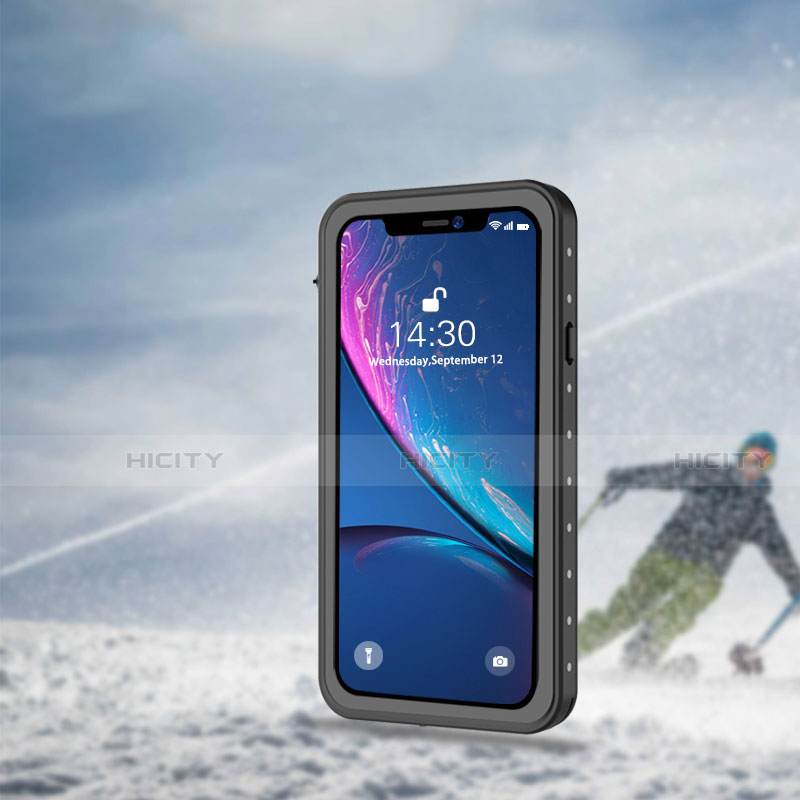 Funda Impermeable Bumper Silicona y Plastico Waterproof Carcasa 360 Grados W01 para Apple iPhone XR