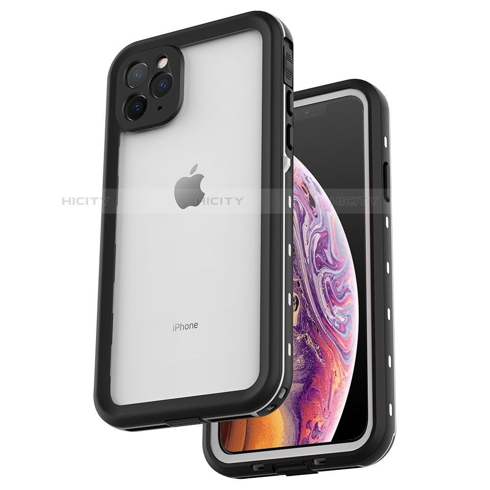 Funda Impermeable Bumper Silicona y Plastico Waterproof Carcasa 360 Grados W04 para Apple iPhone 11 Pro