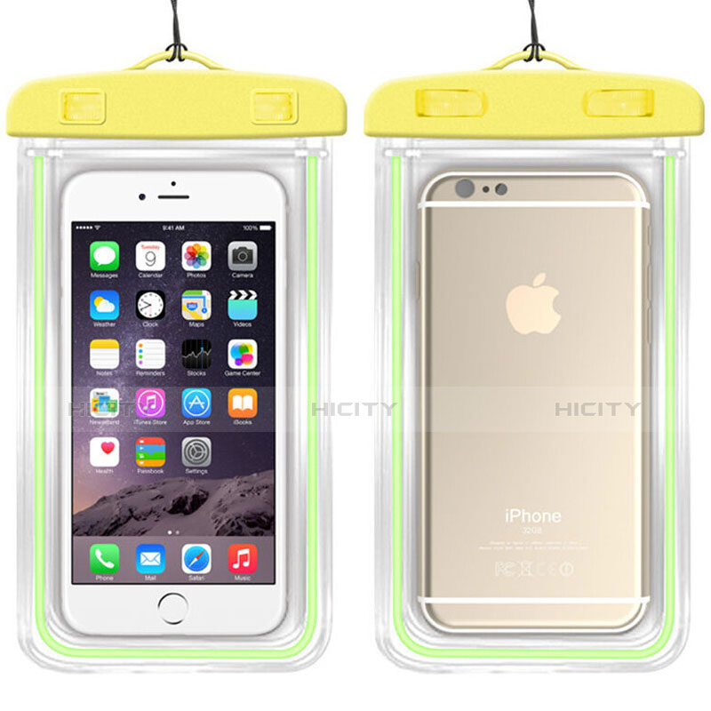 Funda Impermeable y Sumergible Universal W01 Amarillo