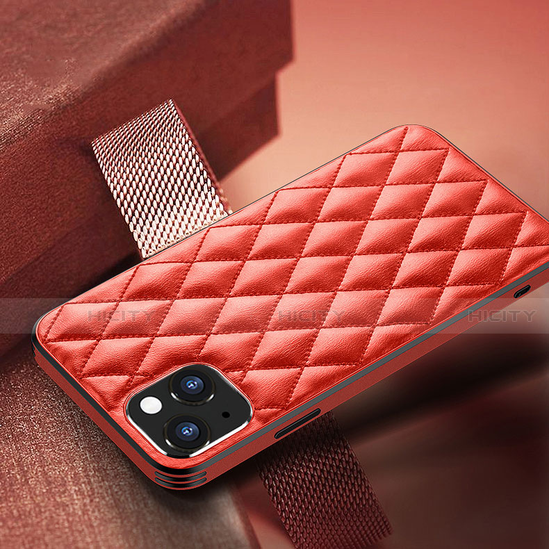 Funda Lujo Cuero Carcasa A07 para Apple iPhone 13