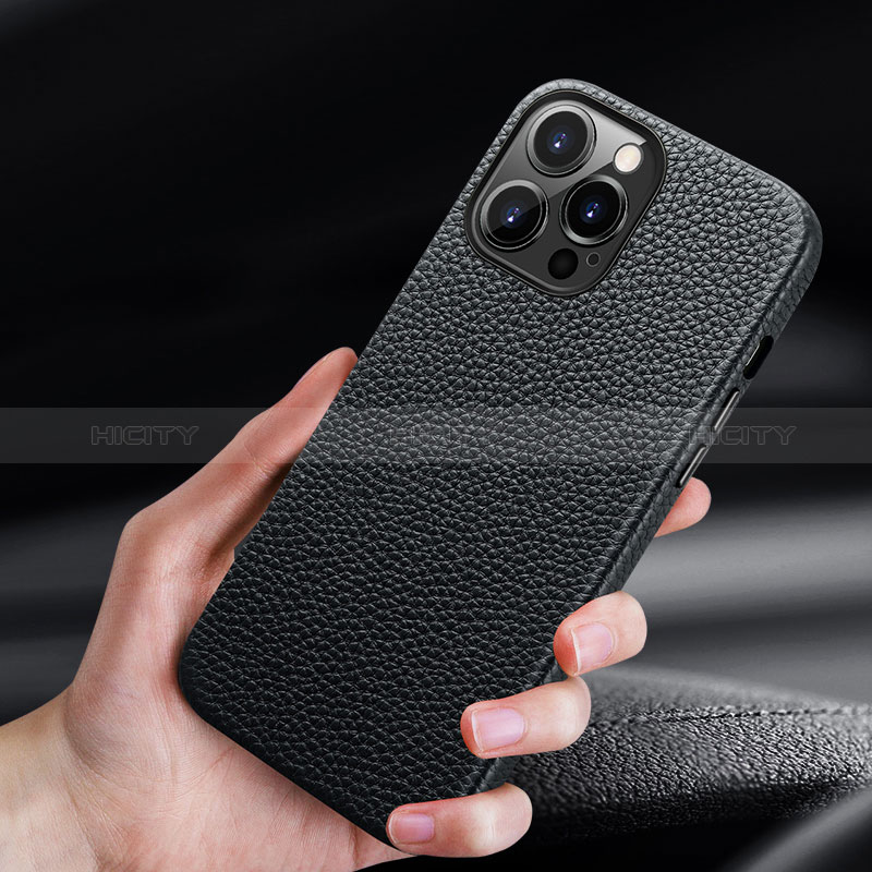 Funda Lujo Cuero Carcasa A09 para Apple iPhone 15 Plus