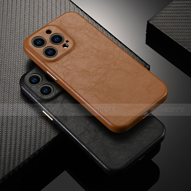 Funda Lujo Cuero Carcasa A10 para Apple iPhone 13 Pro Max