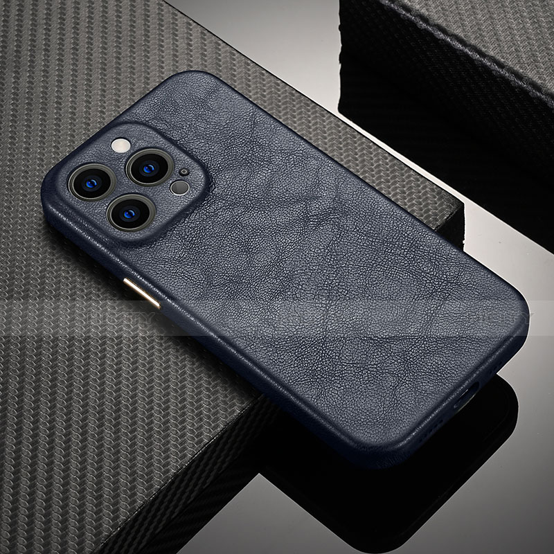 Funda Lujo Cuero Carcasa A10 para Apple iPhone 14 Pro