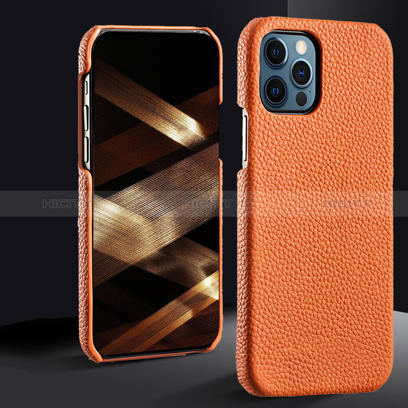 Funda Lujo Cuero Carcasa A12 para Apple iPhone 14 Pro