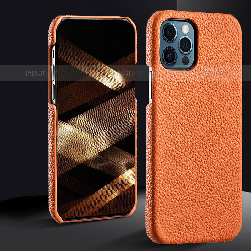 Funda Lujo Cuero Carcasa A12 para Apple iPhone 15 Pro