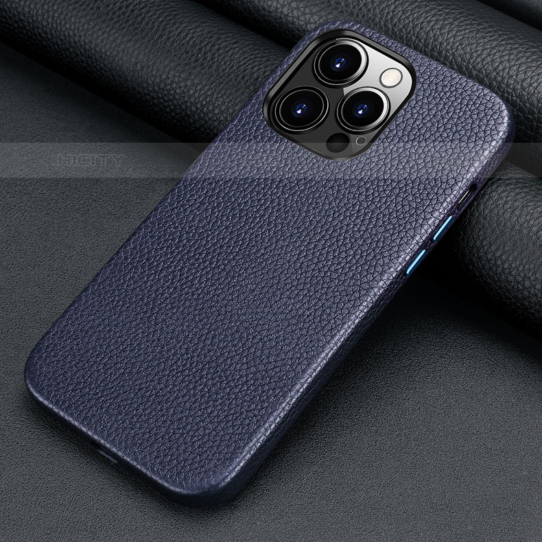 Funda Lujo Cuero Carcasa A13 para Apple iPhone 15 Pro Max