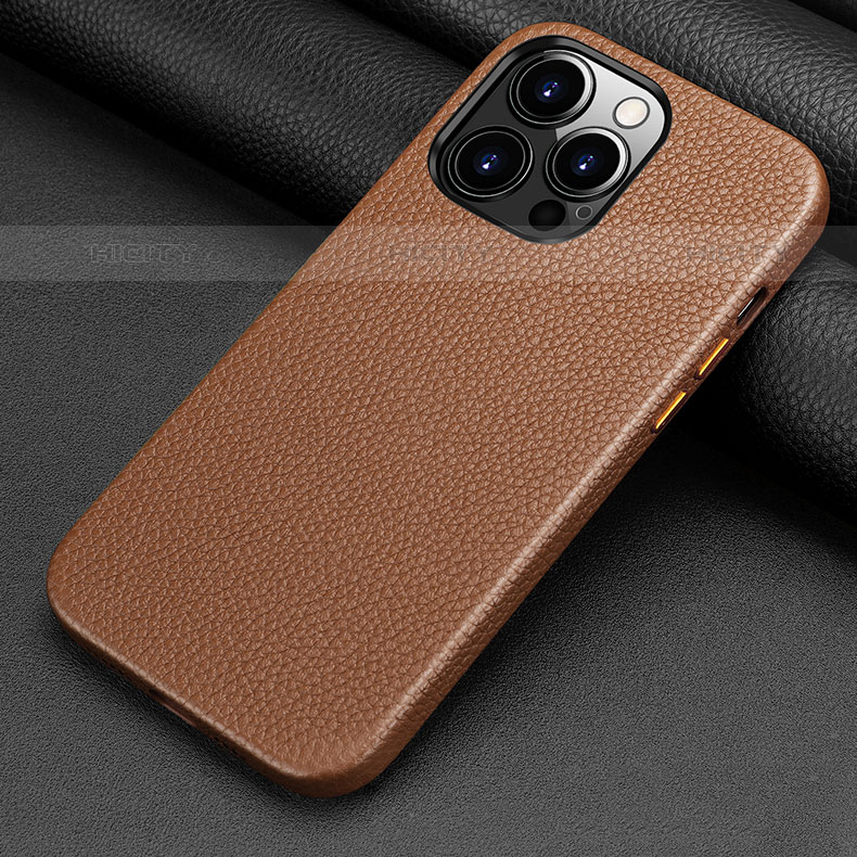 Funda Lujo Cuero Carcasa A13 para Apple iPhone 15 Pro Max