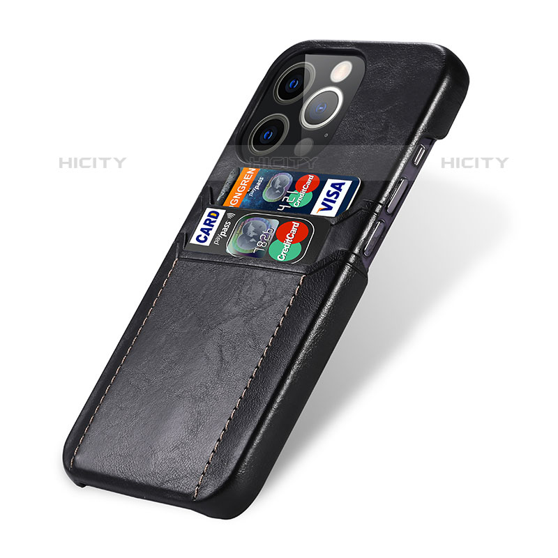 Funda Lujo Cuero Carcasa A14 para Apple iPhone 15 Pro