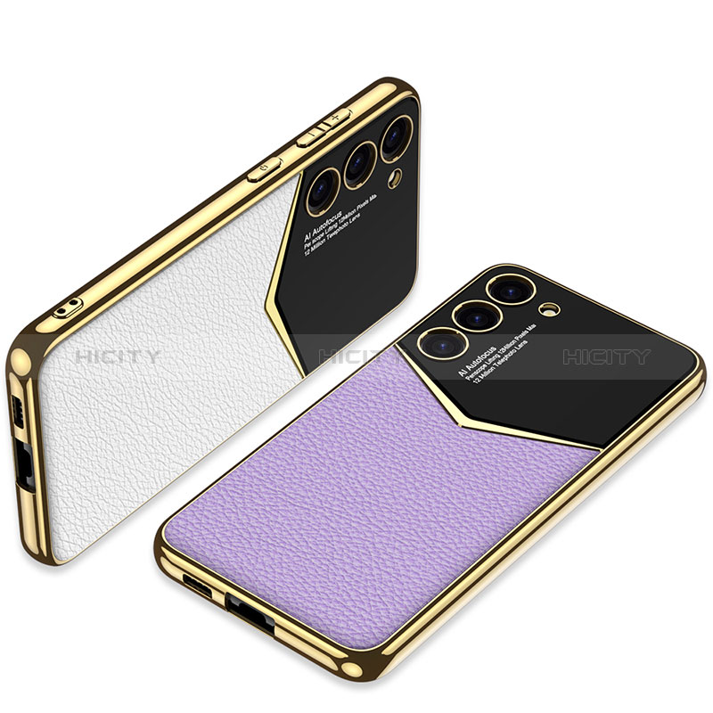 Funda Lujo Cuero Carcasa AC4 para Samsung Galaxy S21 Plus 5G