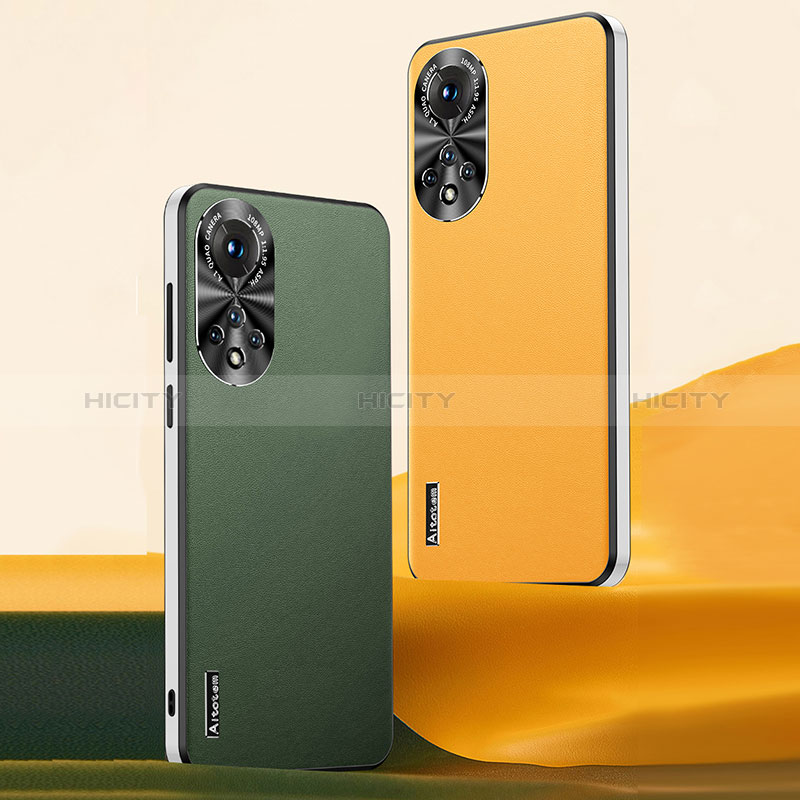 Funda Lujo Cuero Carcasa AT1 para Huawei Nova 9