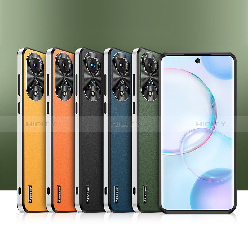 Funda Lujo Cuero Carcasa AT1 para Huawei Nova 9