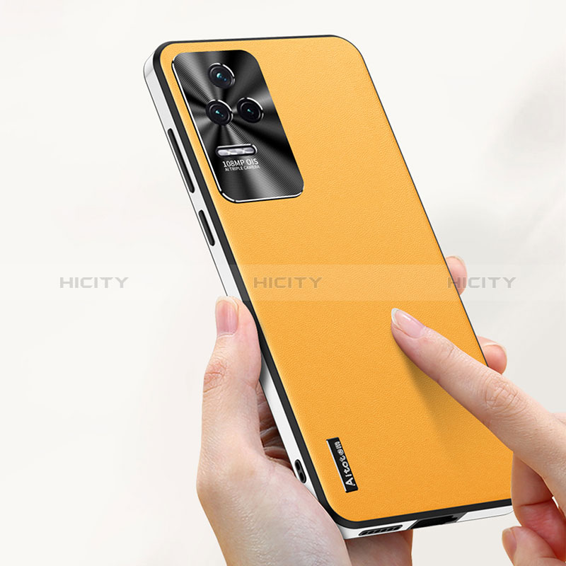 Funda Lujo Cuero Carcasa AT1 para Xiaomi Redmi K50 Pro 5G