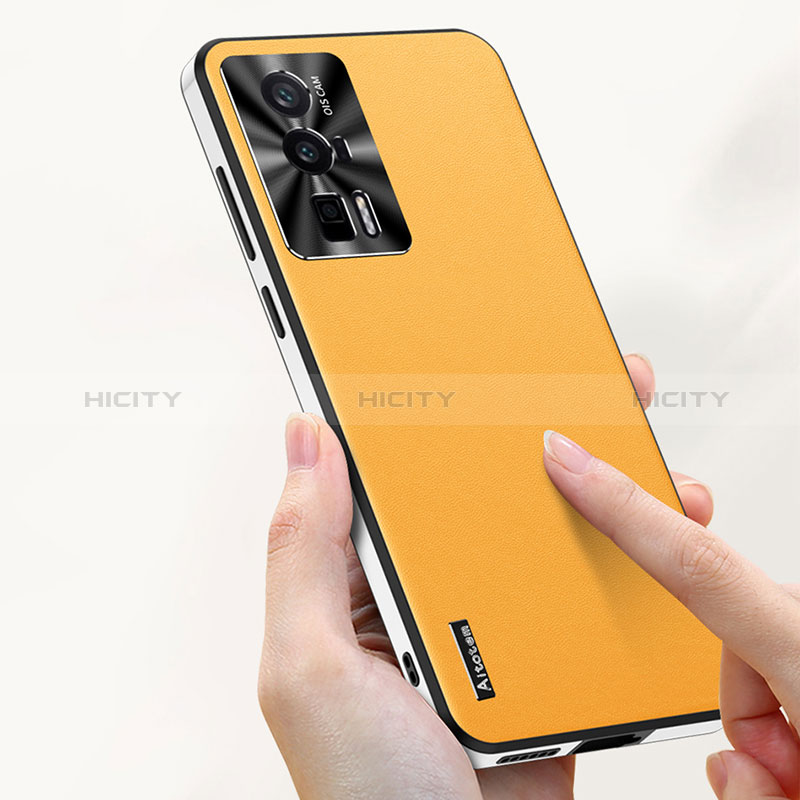 Funda Lujo Cuero Carcasa AT1 para Xiaomi Redmi K60 Pro 5G