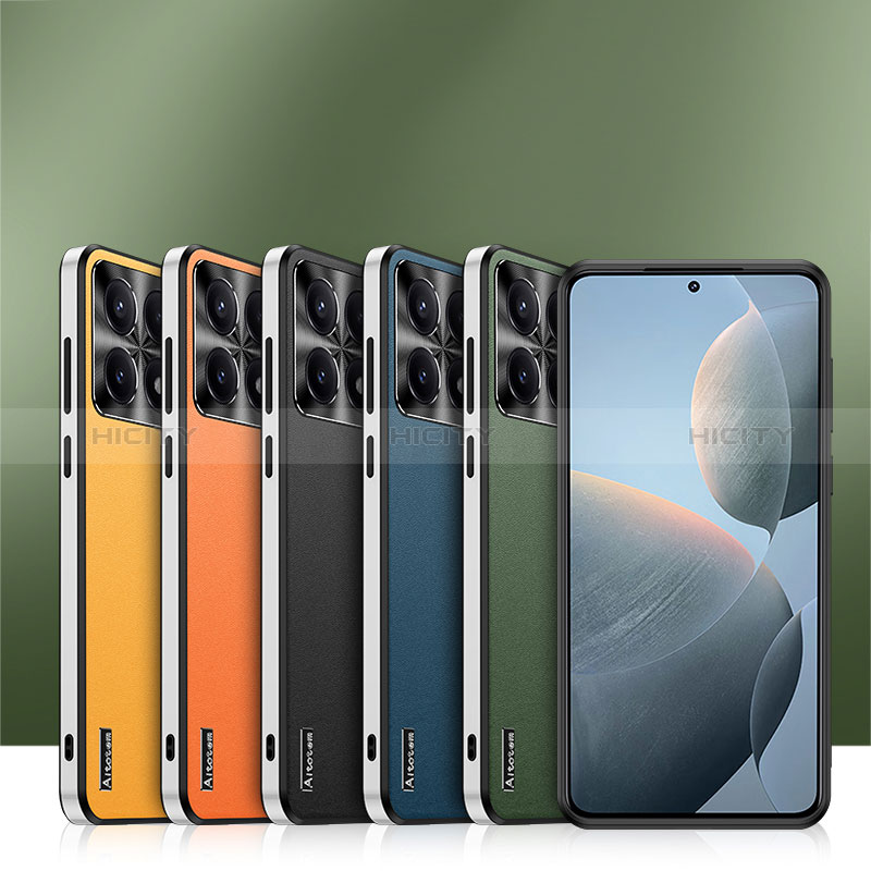 Funda Lujo Cuero Carcasa AT1 para Xiaomi Redmi K70 5G