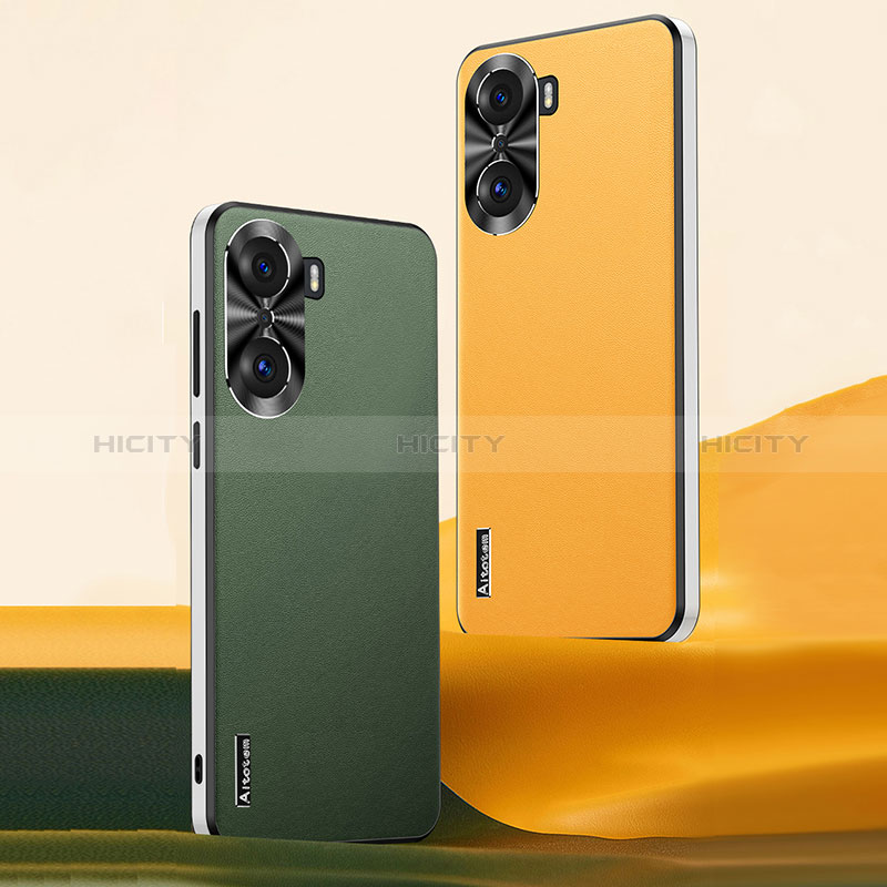 Funda Lujo Cuero Carcasa AT2 para Huawei Honor 60 Pro 5G