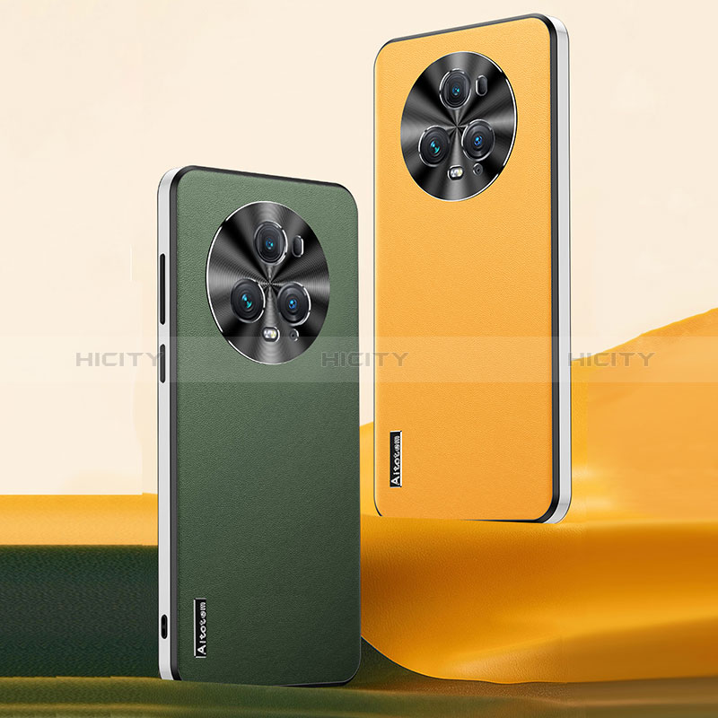 Funda Lujo Cuero Carcasa AT2 para Huawei Honor Magic5 Pro 5G