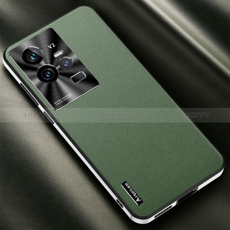 Funda Lujo Cuero Carcasa AT2 para Vivo iQOO 11 Pro 5G