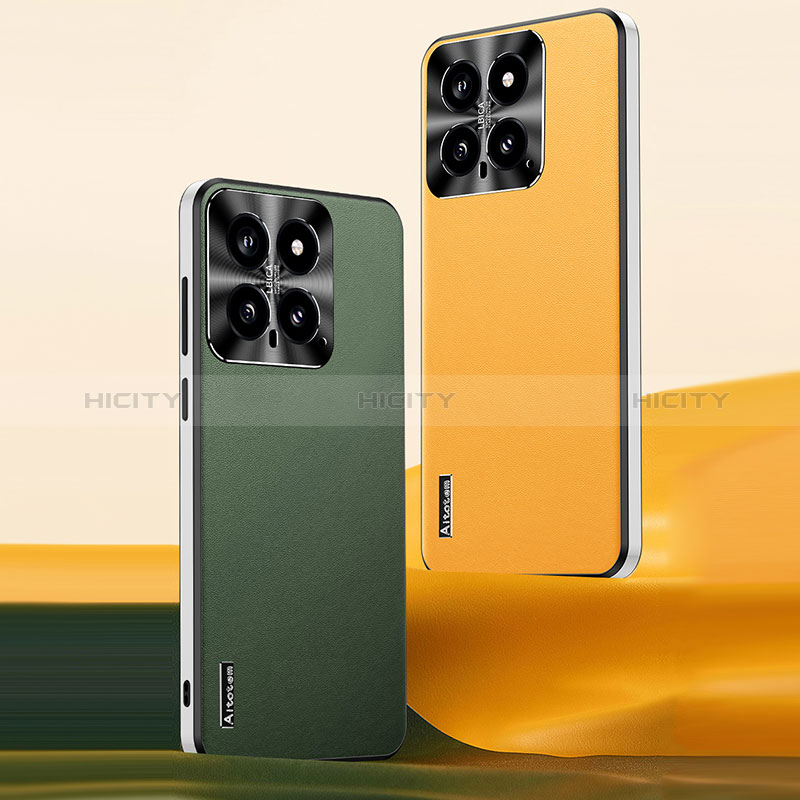 Funda Lujo Cuero Carcasa AT2 para Xiaomi Mi 14 Pro 5G