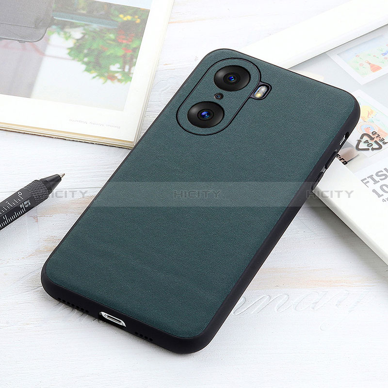 Funda Lujo Cuero Carcasa B01H para Huawei Honor 60 5G