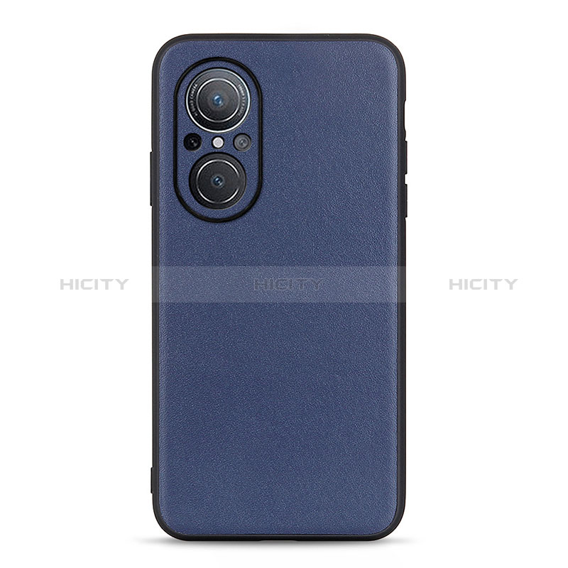 Funda Lujo Cuero Carcasa B01H para Huawei Nova 9 SE Azul