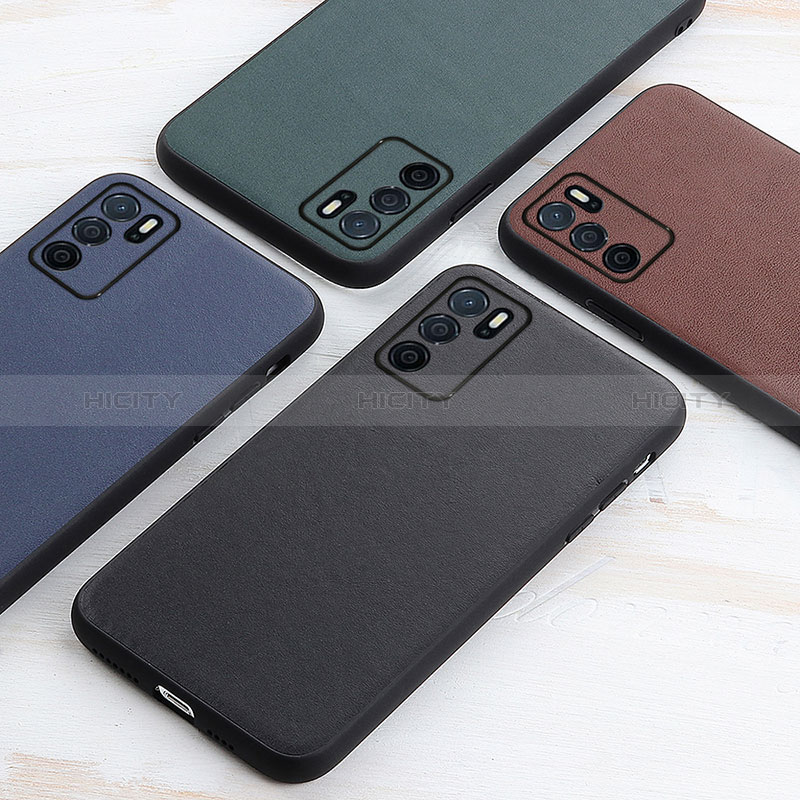 Funda Lujo Cuero Carcasa B01H para Oppo A16