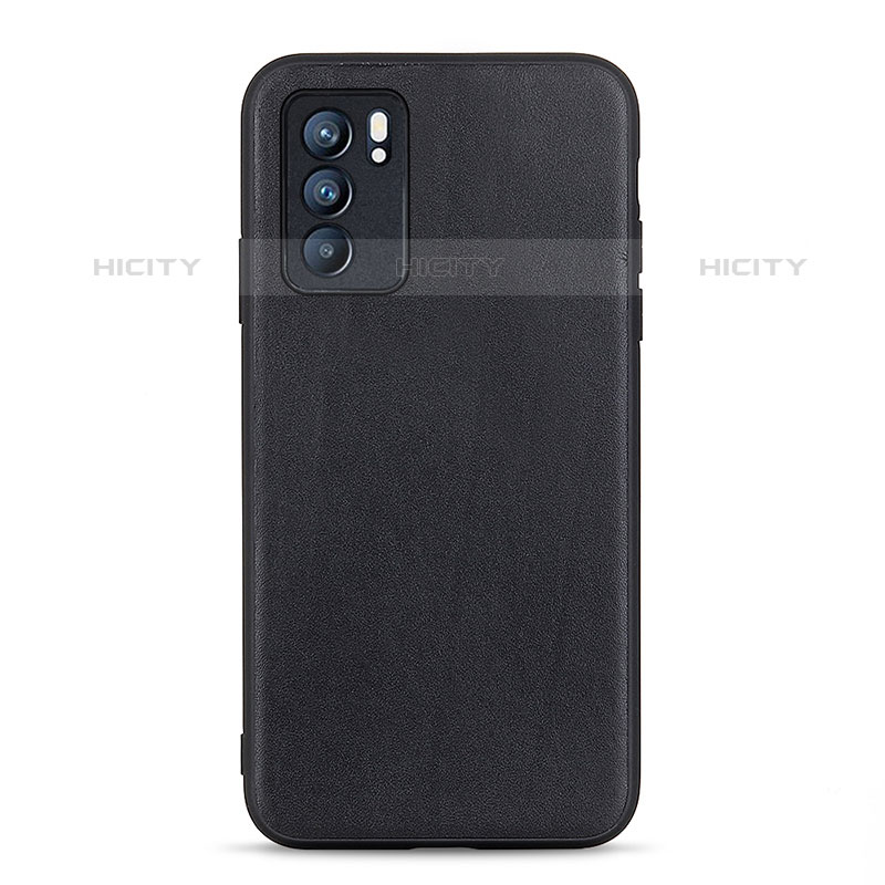 Funda Lujo Cuero Carcasa B01H para Oppo Reno6 5G