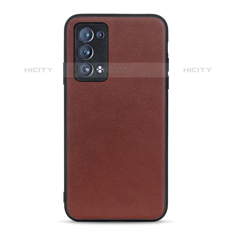 Funda Lujo Cuero Carcasa B01H para Oppo Reno6 Pro 5G