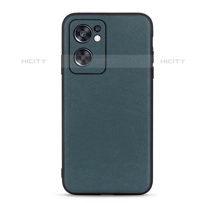 Funda Lujo Cuero Carcasa B01H para Oppo Reno7 SE 5G