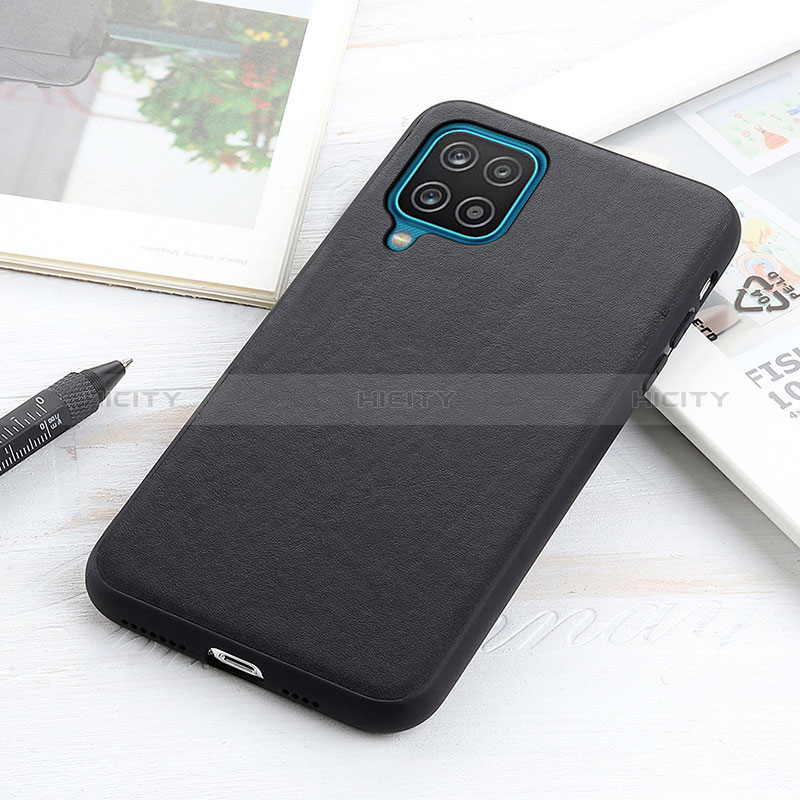 Funda Lujo Cuero Carcasa B01H para Samsung Galaxy F12