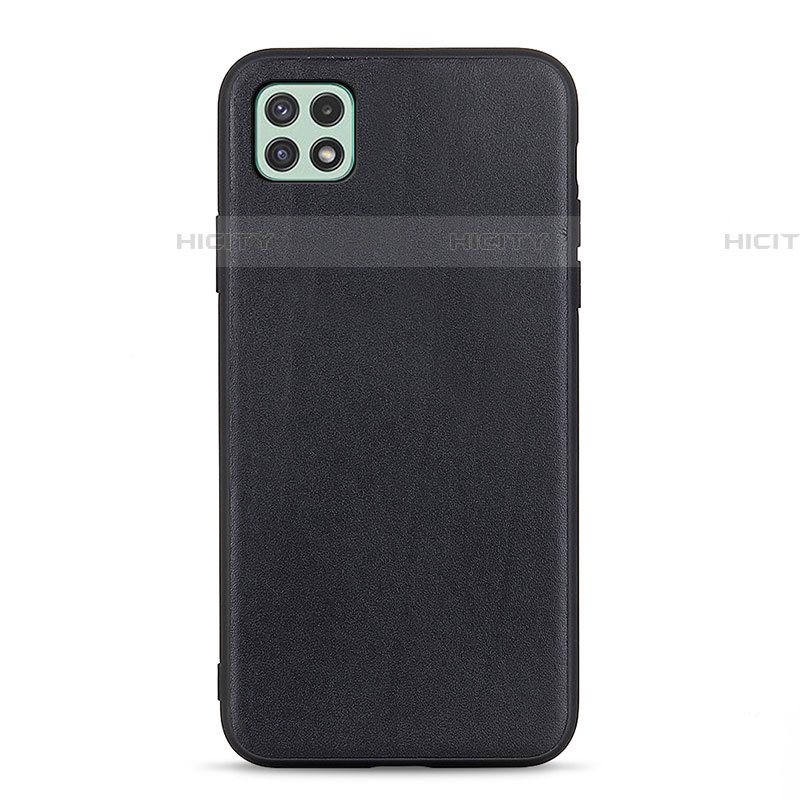 Funda Lujo Cuero Carcasa B01H para Samsung Galaxy F42 5G Negro