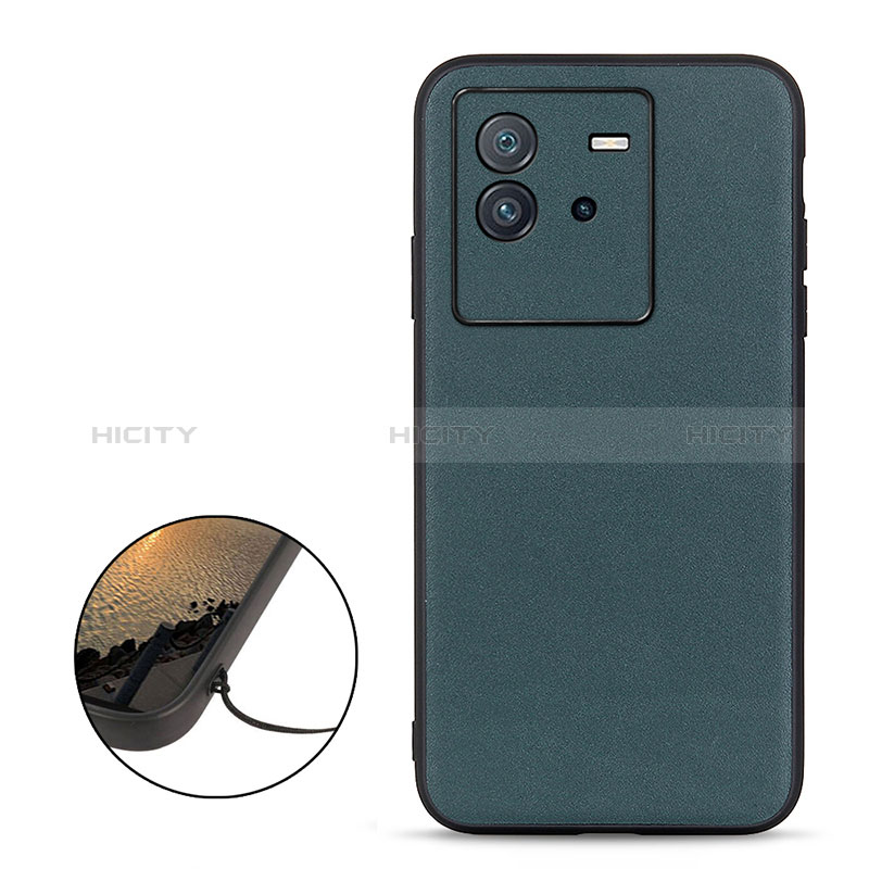 Funda Lujo Cuero Carcasa B01H para Vivo iQOO Neo6 5G