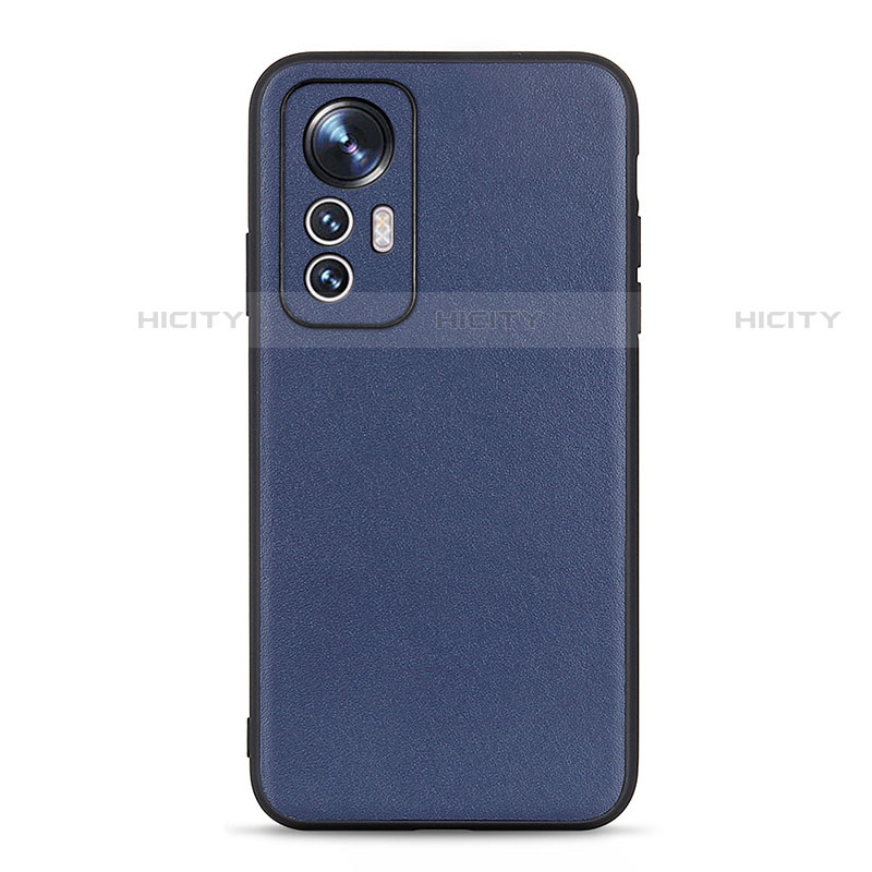 Funda Lujo Cuero Carcasa B01H para Xiaomi Mi 12 Lite 5G Azul