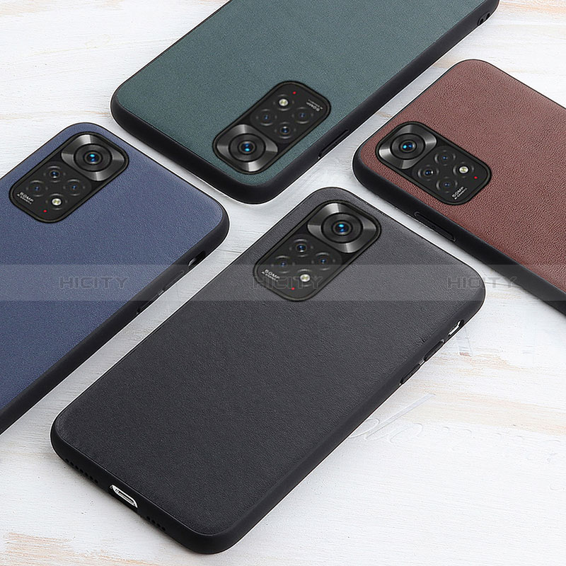 Funda Lujo Cuero Carcasa B01H para Xiaomi Redmi Note 11 4G (2022)