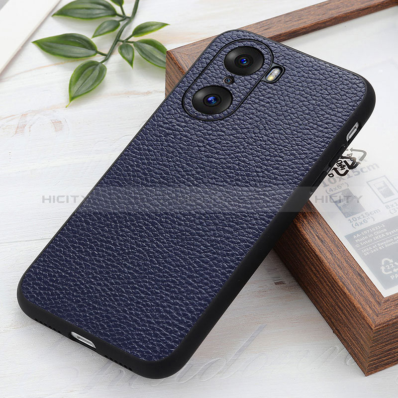 Funda Lujo Cuero Carcasa B02H para Huawei Honor 60 5G